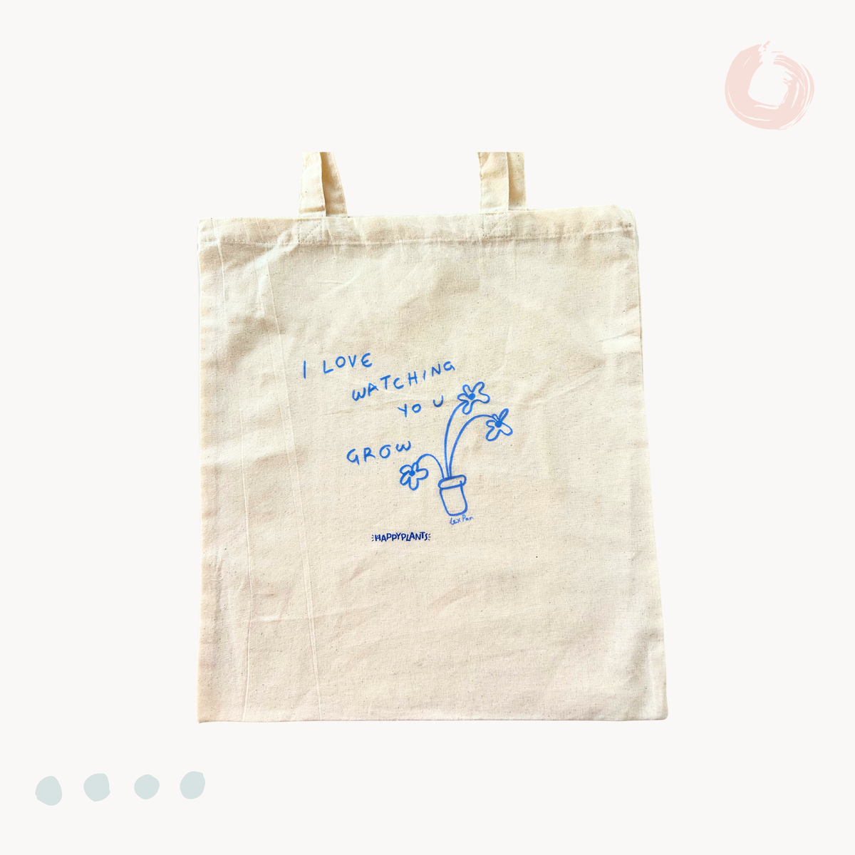 Happy totebag