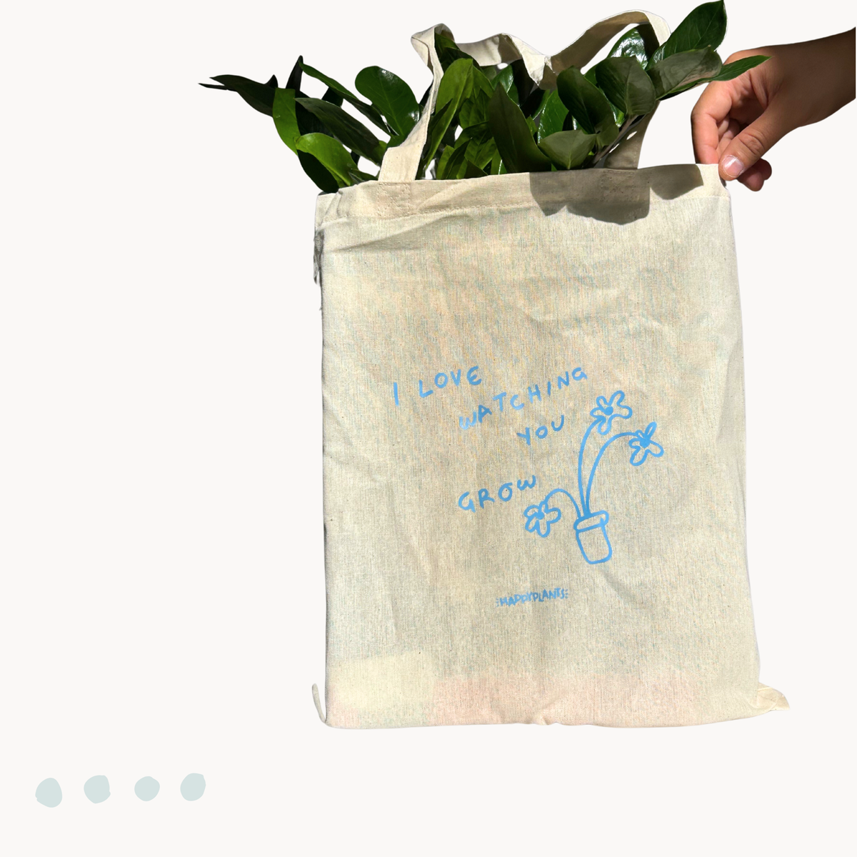 Happy totebag