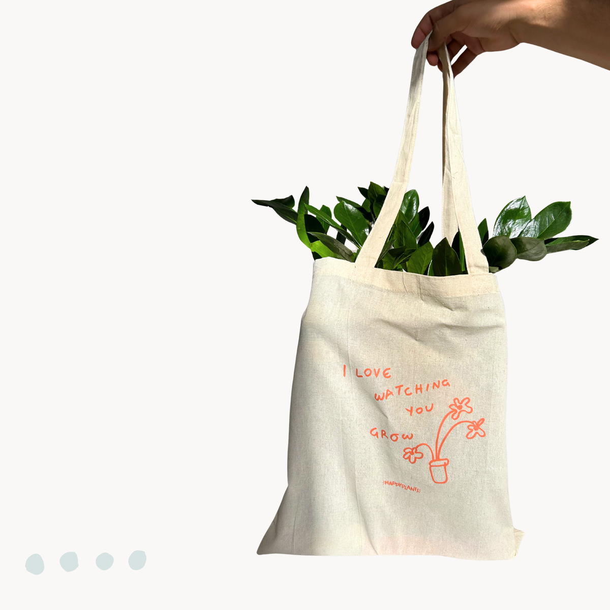 Happy totebag